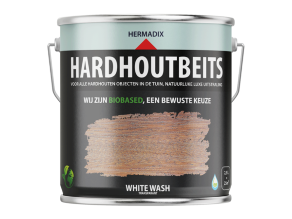 hardhoutbeits hermadix white wash 0.75l