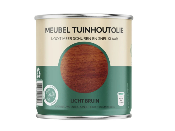 meubel tuinhoutolie licht bruin 0.75L