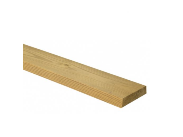plank geimpregneerd vuren 18x95mm 480cm