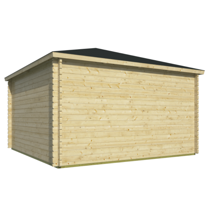 Blokhut hoekmodel Lotte 4 Blokhut hoekmodel Lotte - Afbeelding 4