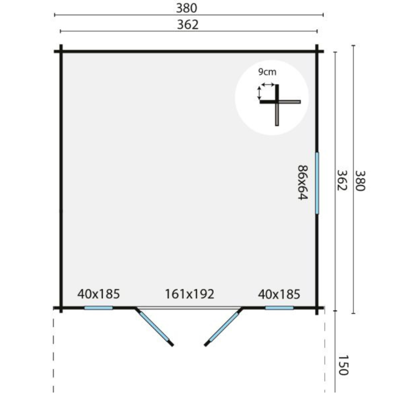 Blokhut Sören 7 Blokhut Sören - Afbeelding 7