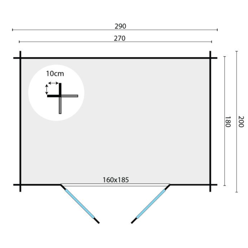 Blokhut Kris 7 Blokhut Kris - Afbeelding 7