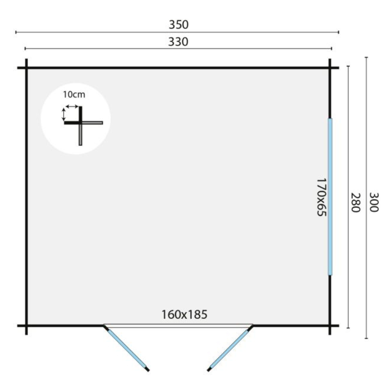 Blokhut Skov 7 Blokhut Skov - Afbeelding 7