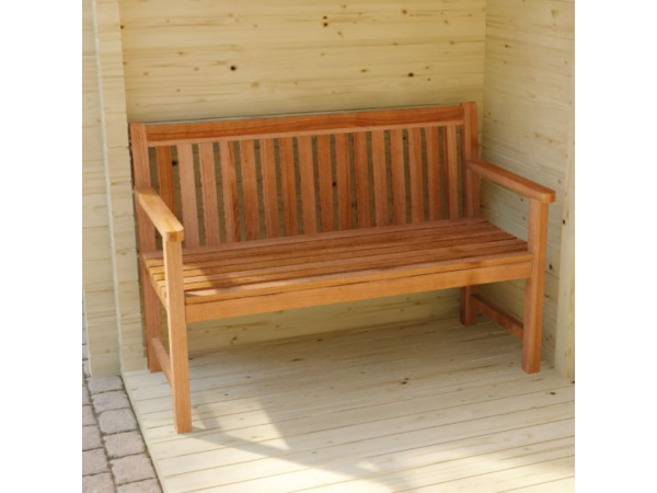 Hardhouten tuinbank Nice