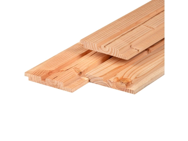 Douglas-dubbel-profiel-19x130mm-400cm