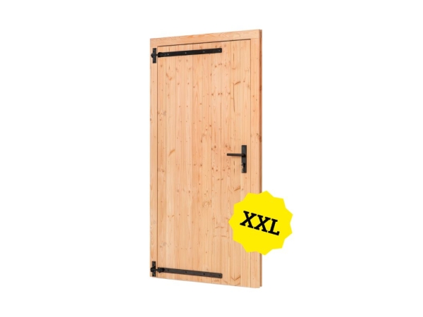 Douglas-enkele-dichte-deur-XXl-excellent-zwart-beslag-links-scharnierend