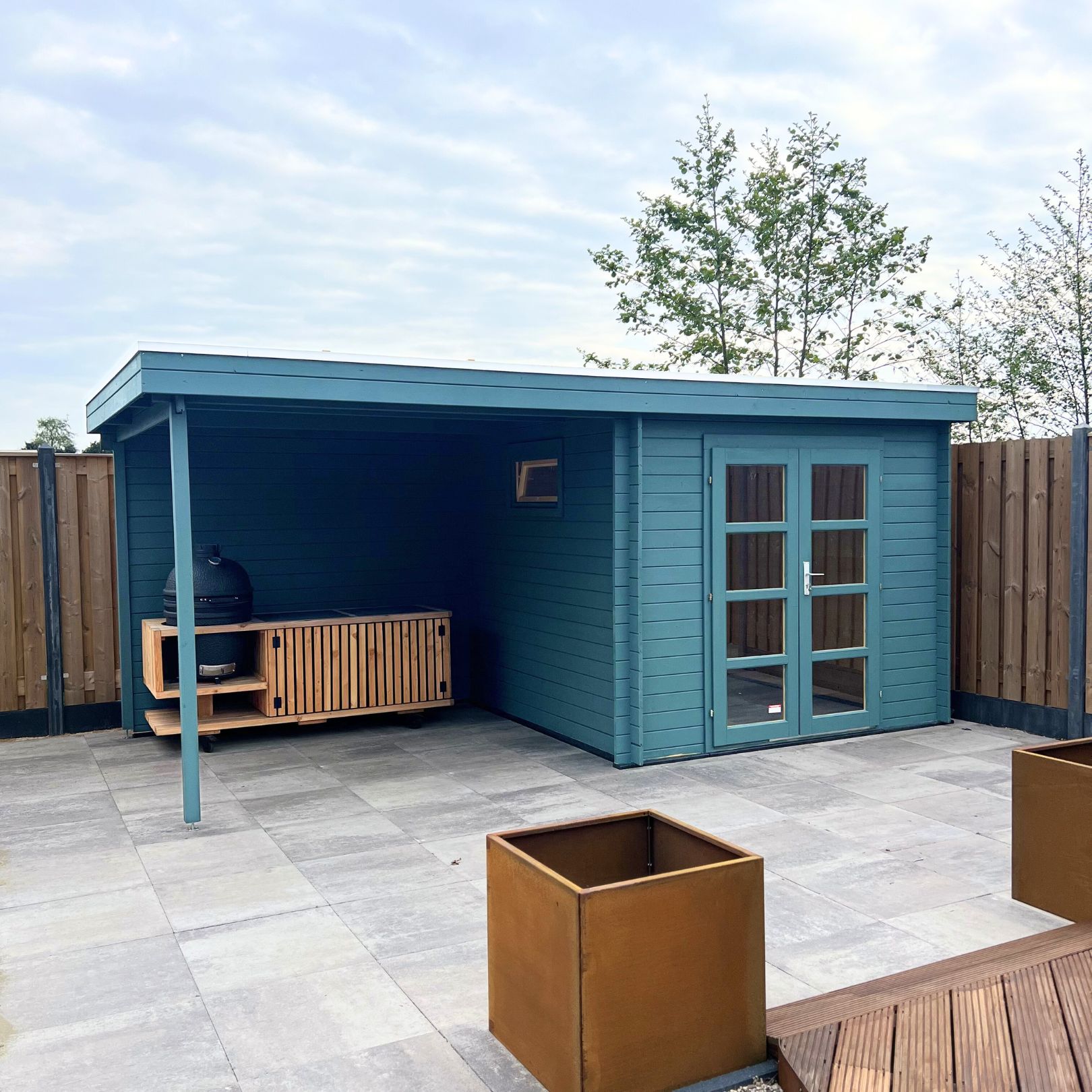 EXTRA IN PRIJS VERLAAGD showmodel blokhut Brenda 2 blokhut Brenda Showmodel