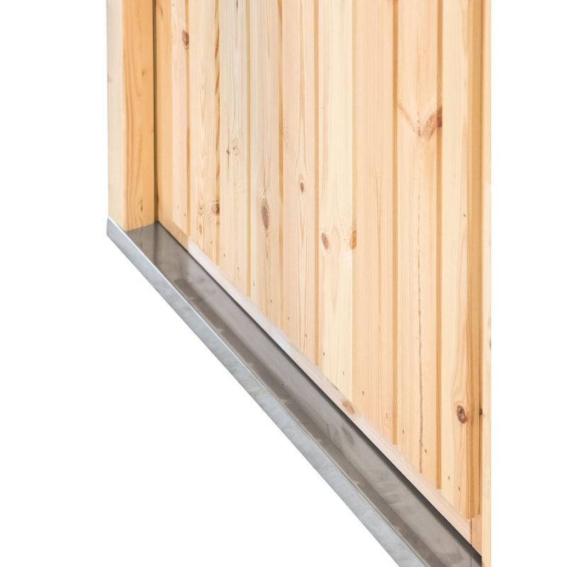 XXL vuren hout enkele glas deur 6-ruits Deluxe Rechts scharnierend 4 XXL vuren hout enkele glas deur 6-ruits Deluxe Rechts scharnierend - Afbeelding 4