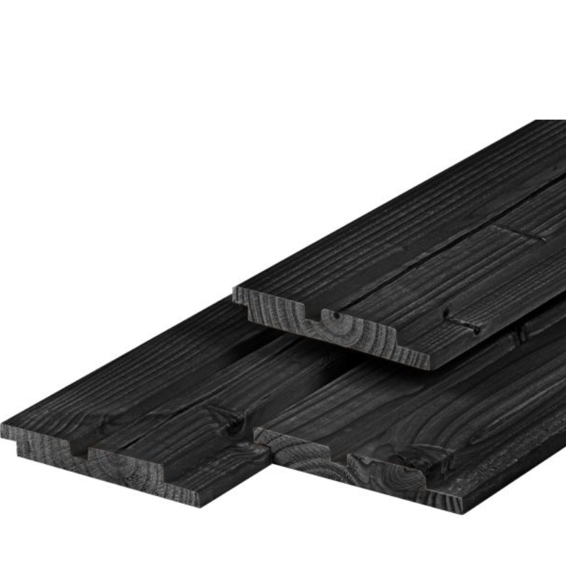 Douglas dubbel profiel zwart gespoten 19x130mm – 400cm 1 Douglas-dubbel-profiel-zwart-gespoten-19x130mm-400cm.png