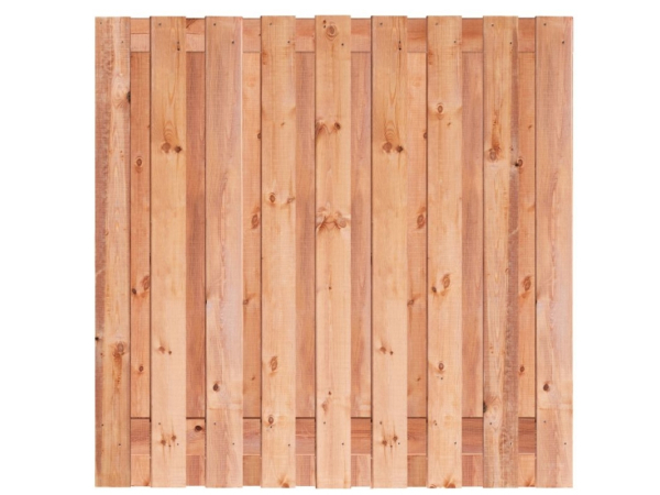 Tuinscherm Tanger 180 × 180 cm – Red Class Wood