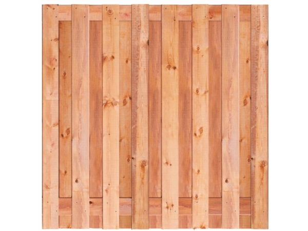 Tuinscherm Marrakesh red class wood geïmpregneerd ME vuren