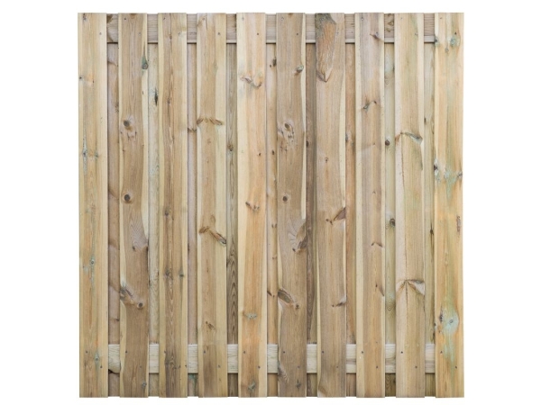 Tuinscherm Haaksbergen 180 × 180 cm – groen geïmpregneerd grenen
