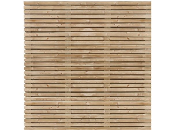 Tuinscherm Oostende 180 × 180 cm – groen geïmpregneerd vuren