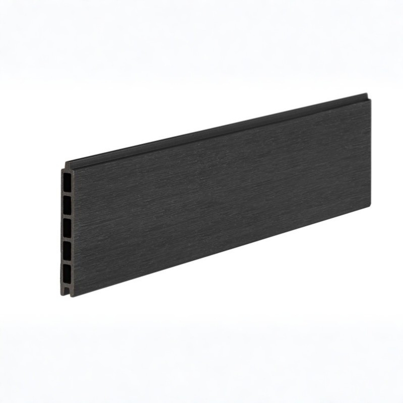PuraFence Classic Composiet plank 182cm ebony black 1 PuraFence Classic Composiet plank 182cm ebony black