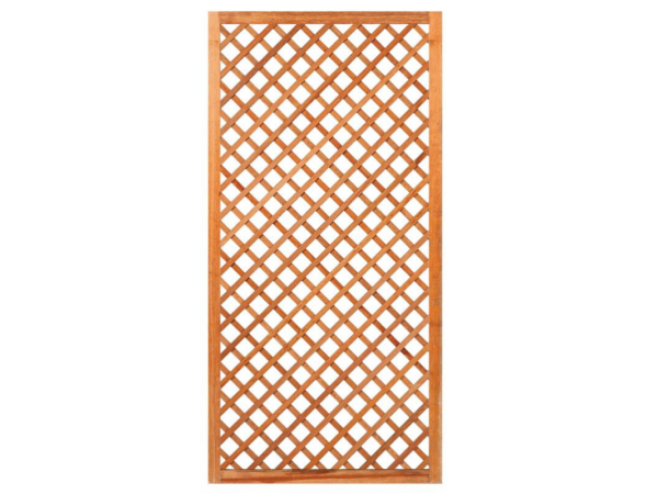 Trellis-klimrek diagonaal hardhout 90 x180cm
