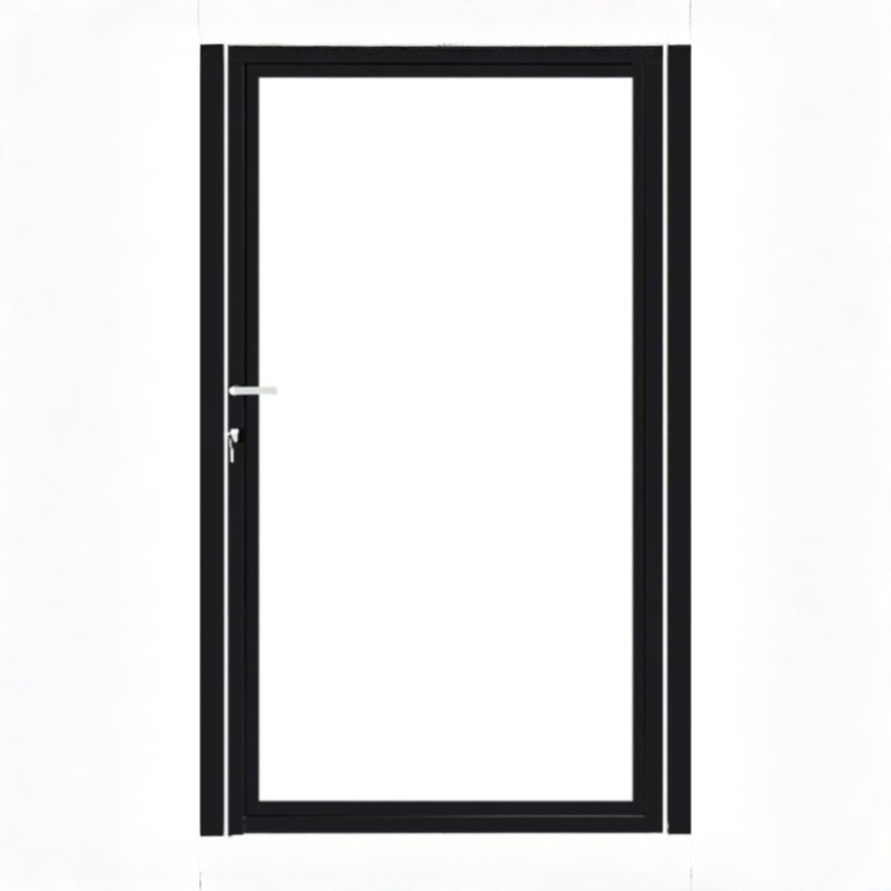 PuraFence Deluxe stalen poortframe 125x180cm zwart 1 PuraFence Deluxe stalen poortframe 125x180cm zwart