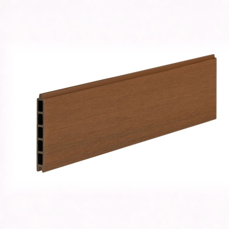 PuraFence Classic composiet stapelplank Teak 2x16,1x182cm 1 PuraFence Classic composiet stapelplank Teak 2x16,1x182cm