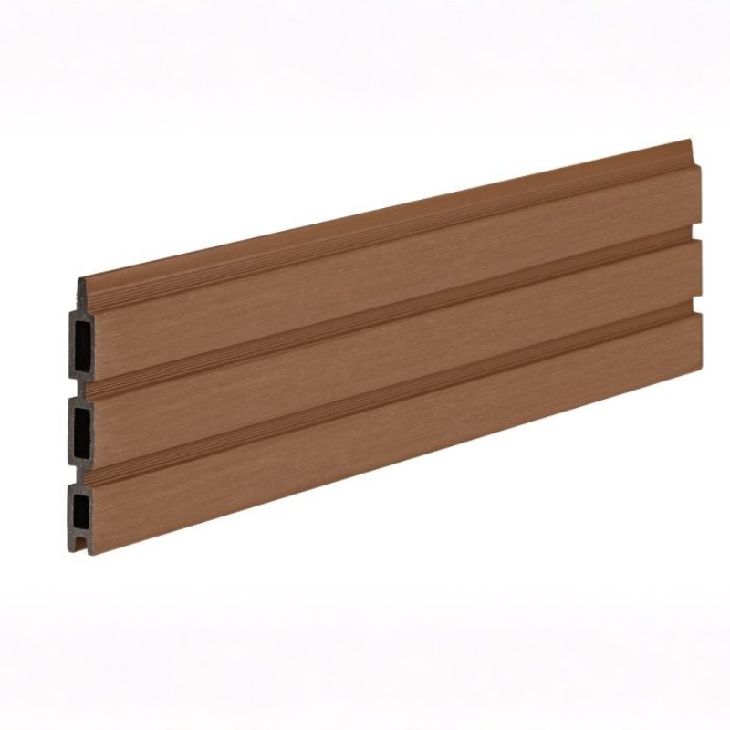 PuraFence Royal composiet stapelplank Teak 2x16,1x182cm 1 PuraFence Royal composiet stapelplank Teak 2x16,1x182cm